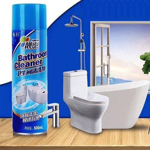 Chai xịt bọt tuyết tẩy rửa vệ sinh nhà tắm Bathroom Cleaner 500ml