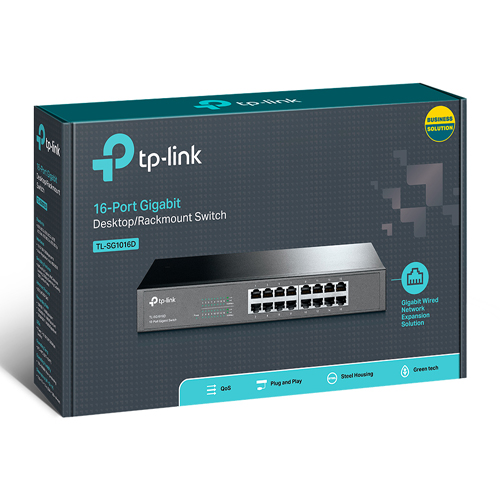 Bộ chia mạng switch Tp-Link TL-SG1016D 16 cổng Gigabit