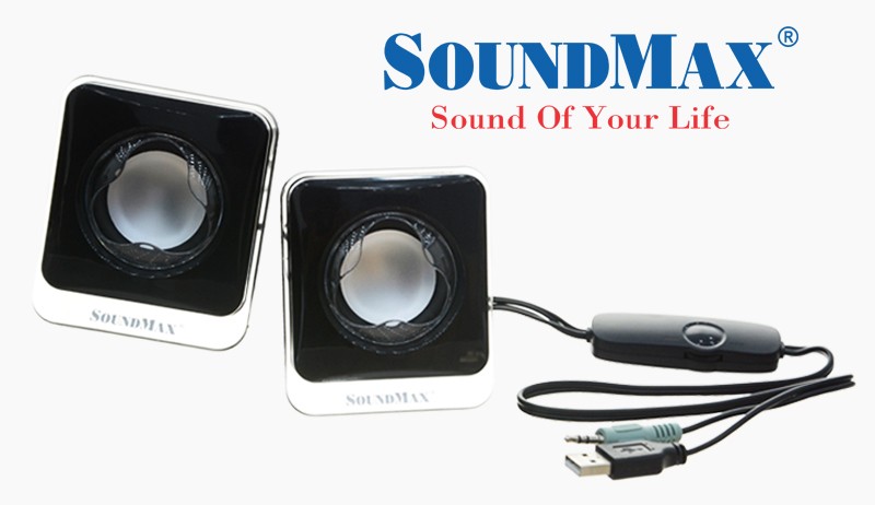 Loa vi tính Soundmax A-120 - 2.0, Nguồn USB