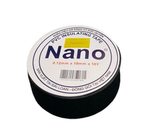 Băng keo đen Nano cách điện 10Y