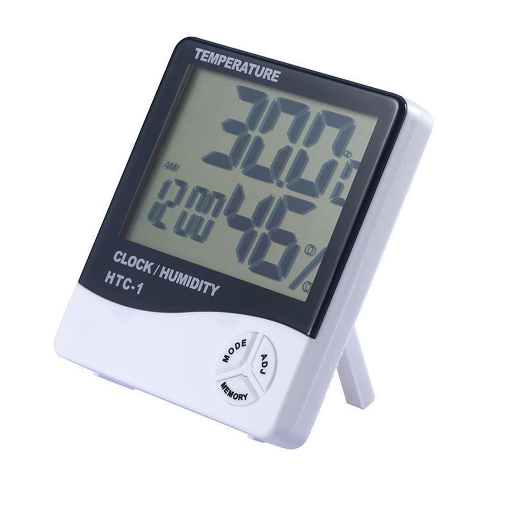 Đồng hồ Led đo nhiệt độ và độ ẩm trong phòng HTC-1