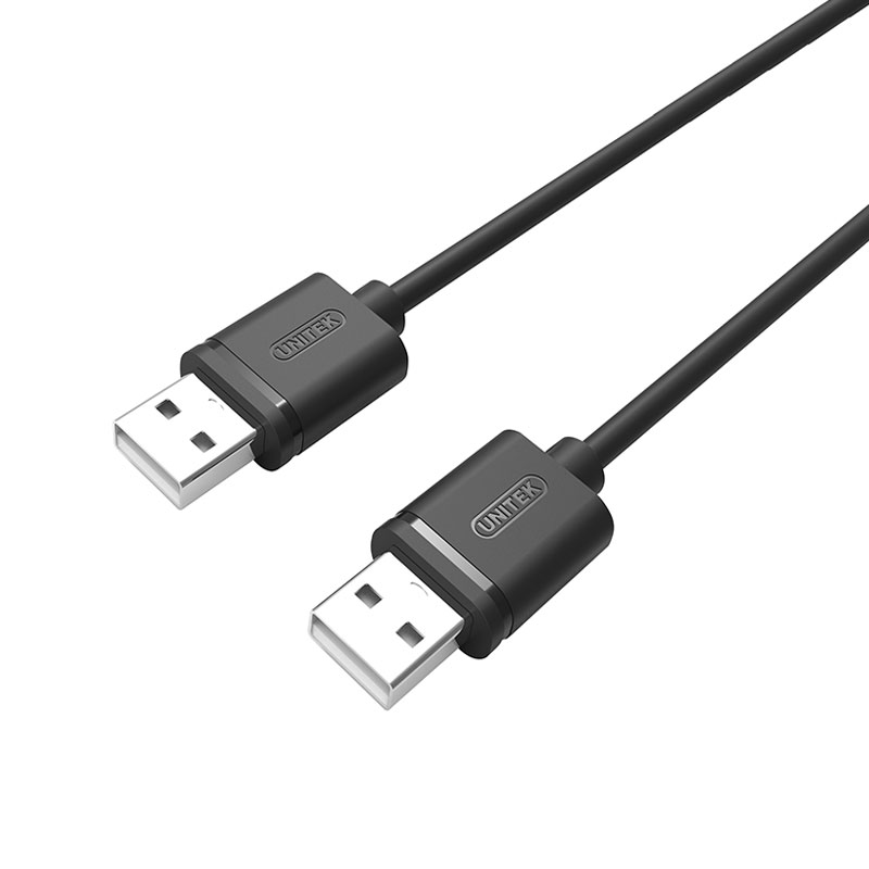 Cáp USB 2 đầu đực male dài 1M5 Unitek Y-C442GBK chống nhiễu