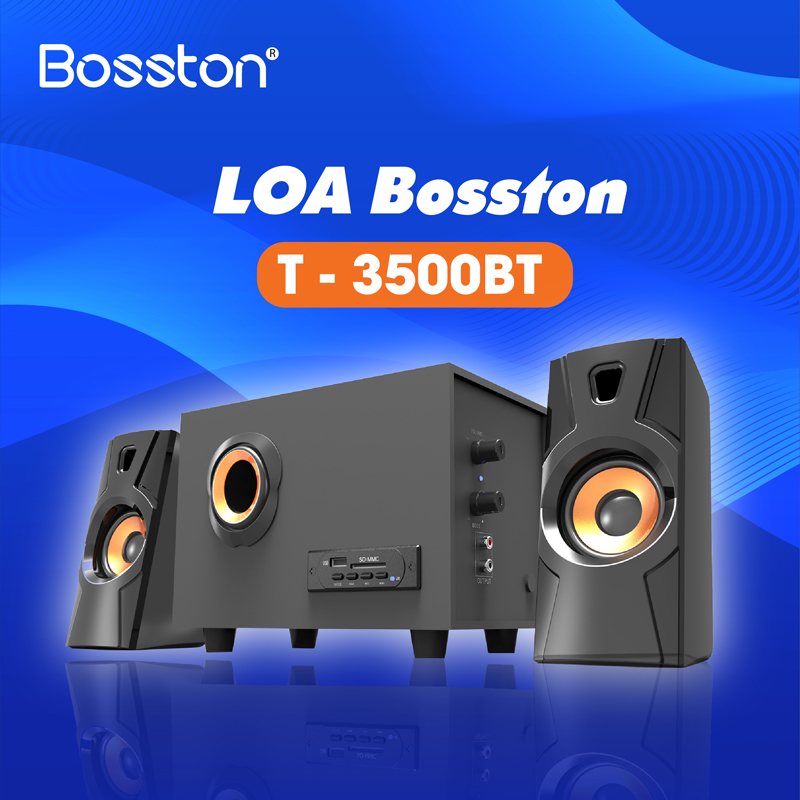 Loa vi tính Bosston T3500-BT - 2.1, Bluetooth