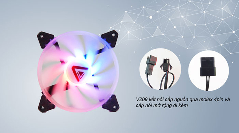 Fan Case VSP V209 12cm Led RGB