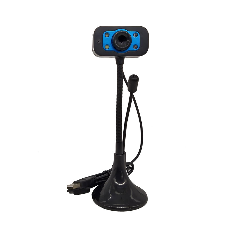 Webcam chân cao có micro WC-005 đèn Led HD 720p