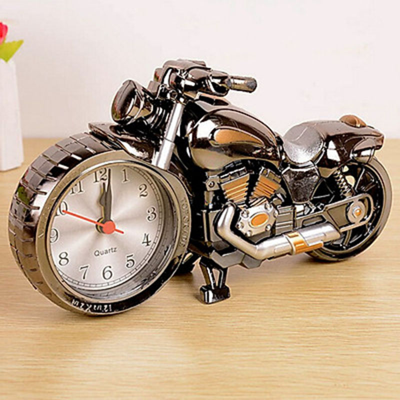 Đồng hồ báo thức để bàn hình xe mô tô siêu ngầu