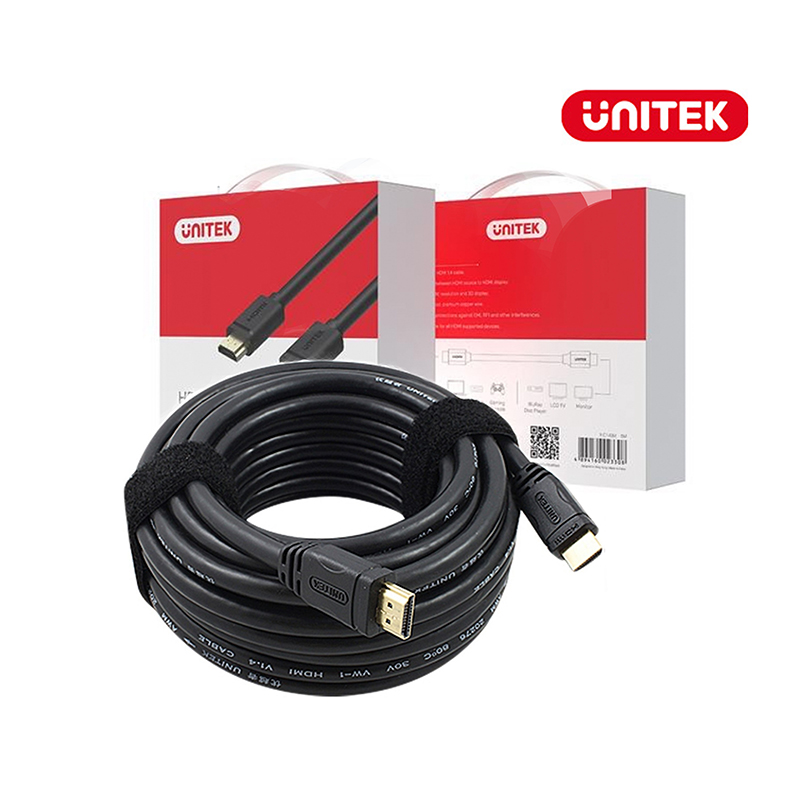 Cáp HDMI 10M Unitek Ultra 4K (Y-C-142M)